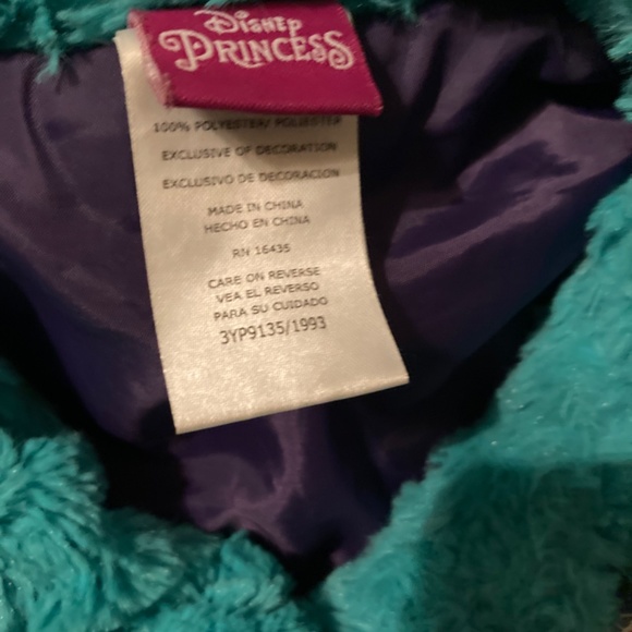 Plush Soft Jacket Green Ariel Disney Red Strawberry Shortcake Bow Crystal - Picture 14 of 16